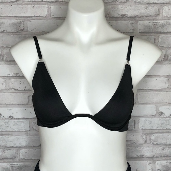 Free People Ari underwire bra, black, NWT - Picture 2 of 5
